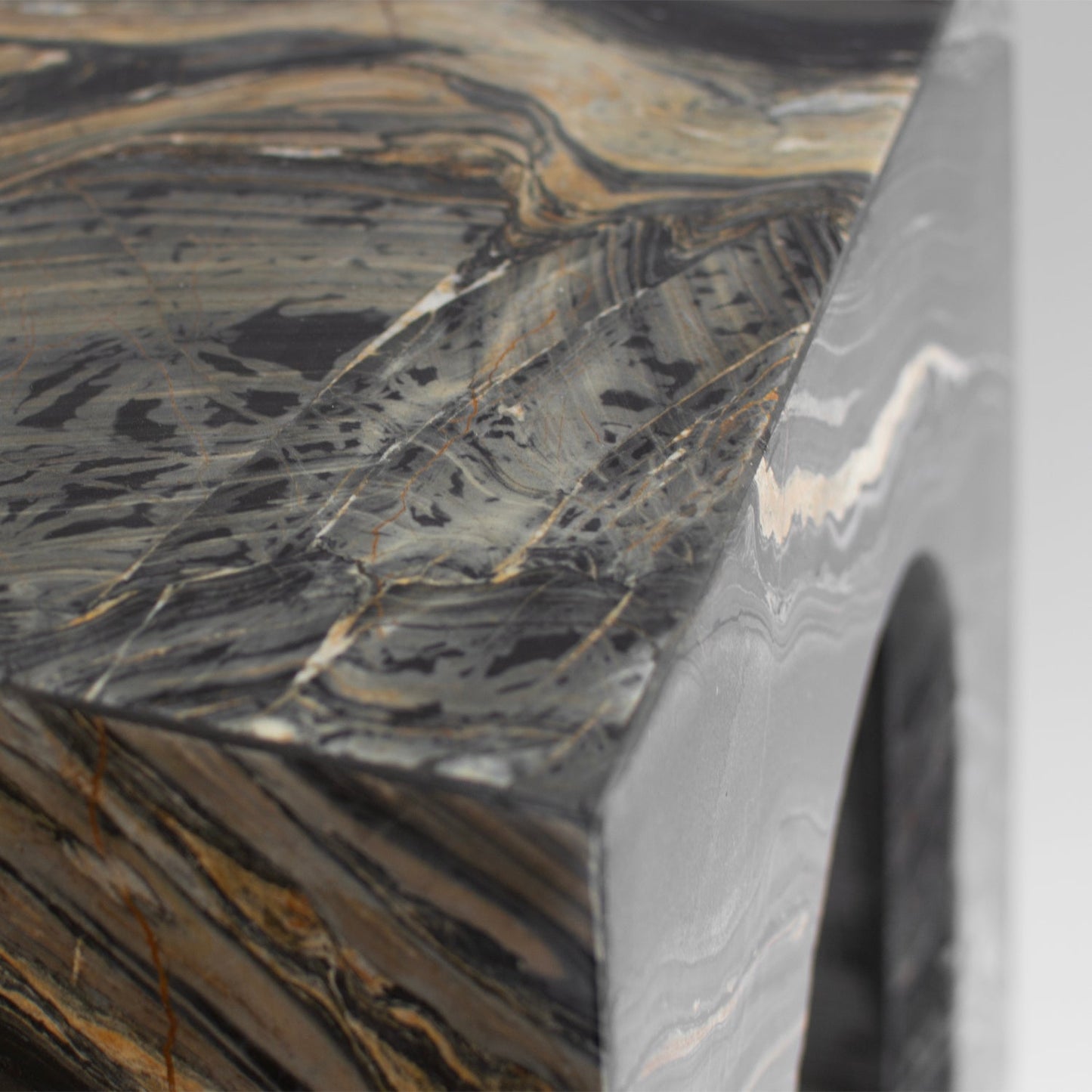 PICASSO MARBLE ARCH SIDE TABLE