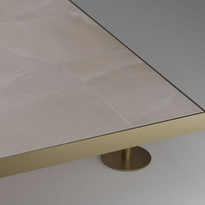 Sofia Majlis Coffee Table in White Onyx