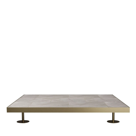 Sofia Majlis Coffee Table in White Onyx