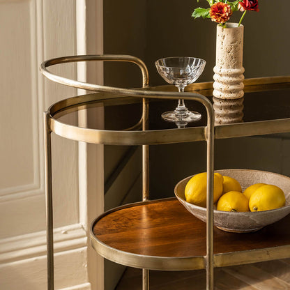 Marble Malone Drinks Trolley