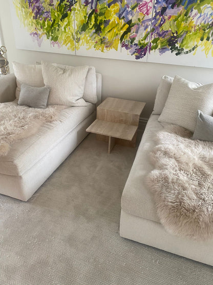 Travertine Coffee Table