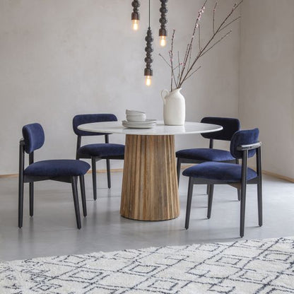 Westbourne Marble Dining Table - Natural
